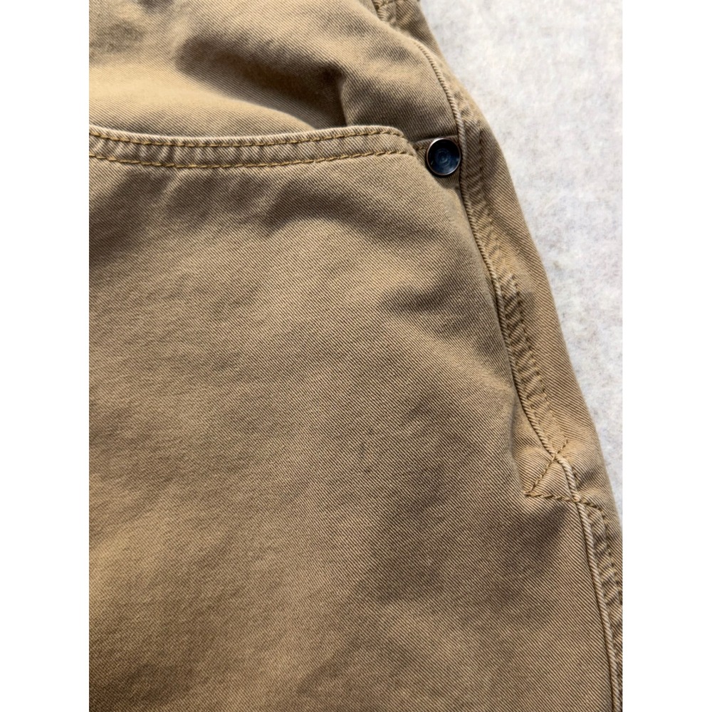 Ariat Pants Mens 35/32 Brown Khaki Chino Straight Fit M5 Workwear Western - Picture 3 of 15